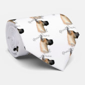 Great Dane (fawn) Vater 2 Krawatte (Gerollt)