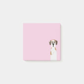 Great Dane Fawnequin Dog Post-it Klebezettel (Vorderseite)