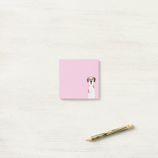 Great Dane Fawnequin Dog Post-it Klebezettel (Auf Schreibtisch)