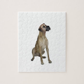 Great Dane - FawnSit - natürliche Ohren Puzzle