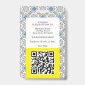 Great Dane Firmen-ID  Ausweis (Rückseite)