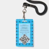 Great Dane Firmen-ID Ausweis (Rückseite mit Lanyard)