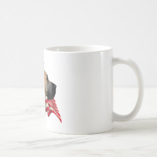 Great Dane Flag Kaffeetasse