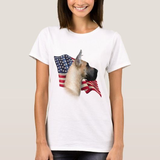 Great Dane Flag T-Shirt (Vorderseite)