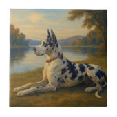Great Dane Fliese (Vorderseite)