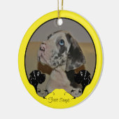 Great Dane Fotografic Ornament (Links)