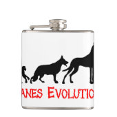 Great Dane Fun Geschenke Flachmann (Vorderseite)