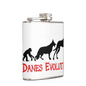 Great Dane Fun Geschenke Flachmann (Rechts)