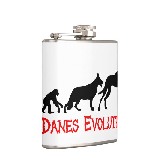 Great Dane Fun Geschenke Flachmann (Rechts)