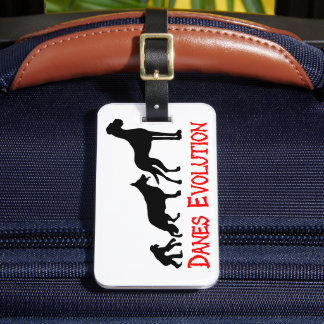 Great Dane Fun Geschenke Gepäckanhänger