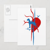 Great Dane Fun Geschenke Postkarte (Vorne/Hinten)
