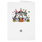 Great Dane Geburtstag   (Hinten)