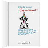 Great Dane Geburtstag   (Innen (Rechts))