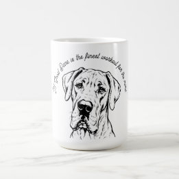 Great Dane Geistes-Workout Kaffeetasse