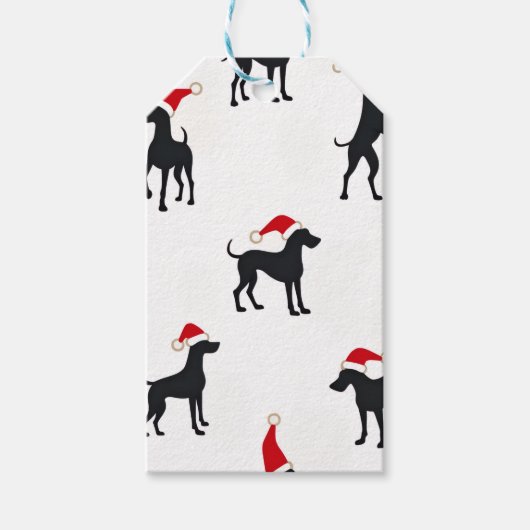 Great Dane Geschenkanhänger (Vorderseite)