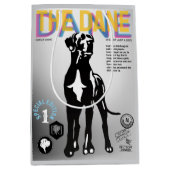 Great Dane-Geschenktasche Mittlere Geschenktüte (Vorderseite)