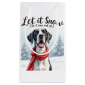 Great Dane Gift bag Kleine Geschenktüte (Vorderseite)