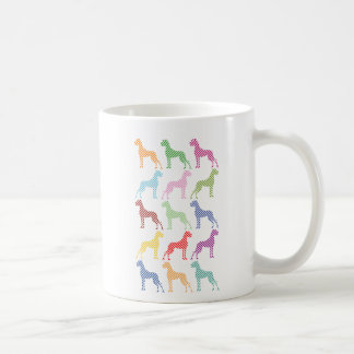 Great Dane Gips Kaffeetasse