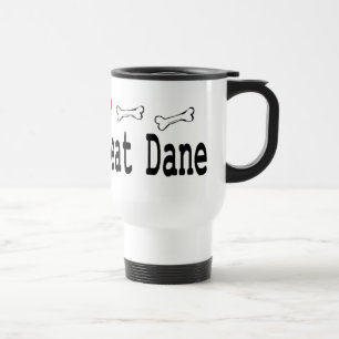 Great Dane Gips Reisebecher