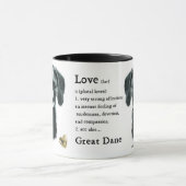 Great Dane Gips Tasse (Zentrum)