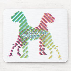 Great Dane Grafiken Mousepad