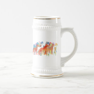 Great Dane Gruppe Bierglas