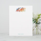 Great Dane Gruppe Briefkopf (Stehend Vorderseite)