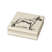Great Dane Gummistempel (Stempel)