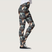 Great Dane Halloween Beängstigend Leggings (Rechts)