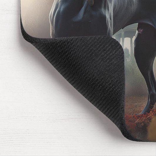 Great Dane Halloween Beängstigend Mousepad (Ecke)