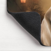 Great Dane Halloween Beängstigend Mousepad (Ecke)