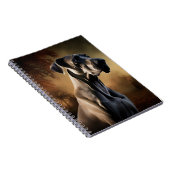 Great Dane Halloween Beängstigend Notizblock (Rechte Seite)