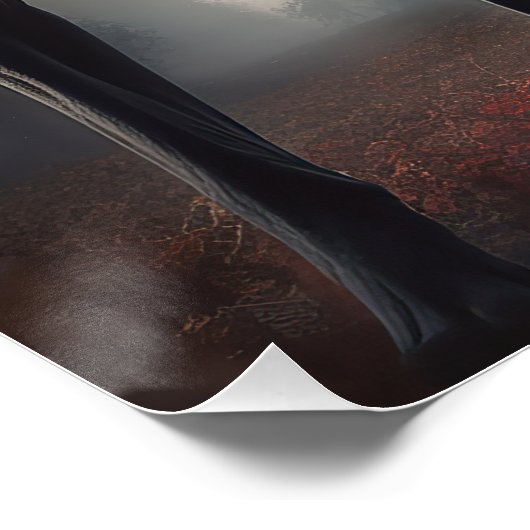 Great Dane Halloween Beängstigend Poster (Ecke)