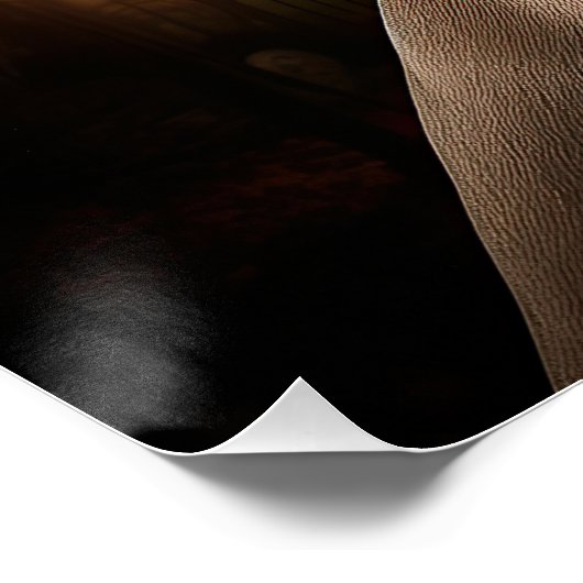 Great Dane Halloween Beängstigend Poster (Ecke)