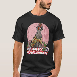 Great Dane Happy Halloween Kostüm Zombie Sweatshi T-Shirt