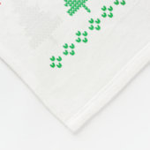 Great Dane Harlequin Dog Christmas Ugly Sweater Li Fleecedecke (Ecke)