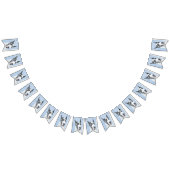 Great Dane (Harlequin) Malerei - Original Dog Art Wimpelkette (Alle)