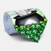 Great Dane Harlequin Pot O Gold Krawatte (Gerollt)