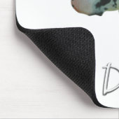 Great Dane (Harlequin) Vater 2 Mousepad (Ecke)