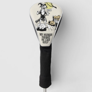 Great Dane hat Angst vor Halloween Golf Headcover