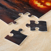 Great Dane Haunted Mansion Halloween Kunst Puzzle (Seite)