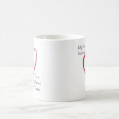 Great Dane Heart gehört Kaffeetasse (Mittel)