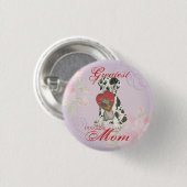 Great Dane Heart Mama Button (Vorne & Hinten)