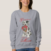Great Dane Heart Mama Sweatshirt (Vorderseite)