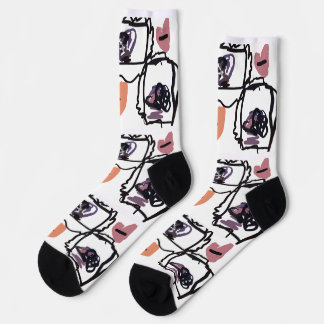 Great Dane hearts Socken