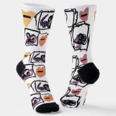Great Dane hearts Socken (Gewinkelt)