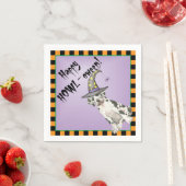 Great Dane Hexe Napkins Serviette (Beispiel)