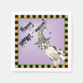 Great Dane Hexe Napkins Serviette (Vorderseite)