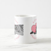 Great Dane Holds Heart Merle UC Kaffeetasse (Mittel)