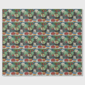 Great Dane Holiday Baking: Feierliche Weihnachten Geschenkpapier (Flach)